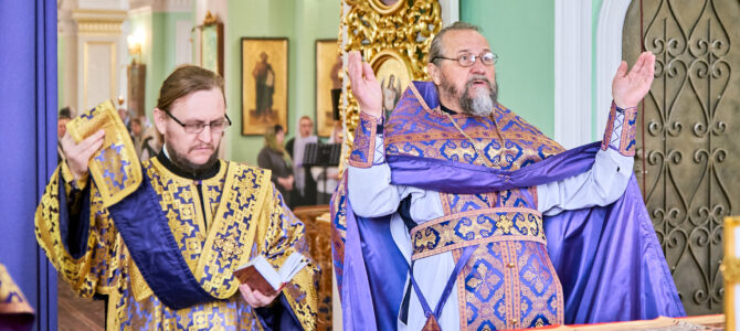 31.03.2024, Неделя 2-я Великого поста, день памяти святителя Григория Паламы, архиепископа Фессалонитского
